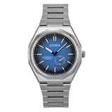 Citizen Zenshin 60 Super Titanium Dark Blue Dial Automatic Nk5020-58M 100M MenS Watch