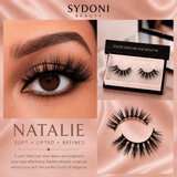 SYDONI "NATALIE" LUXURY MINK LASHES - Soft, Lifted, Defined