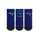 New England Patriots - Number 1 Fan 3-Pack (Toddler)