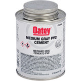 30884 Oatey 8 Oz. 40 F to 90 F PVC Gray Cement