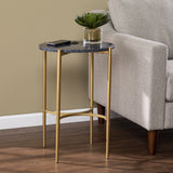 Clarvin Side Table W/ Wireless Charging Station