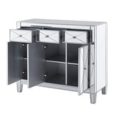 Mirage 3-Door Mirrored Cabinet