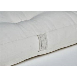 100% Organic Cotton And Wool King Massage Mat With 1 Natural Latex Core In Organic Twill Fabric Case