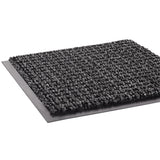 Oxford Elite 3'x8' Black/Gray Scraper/Wiper Mat