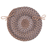 Oh88A015X015X Oak Harbour - Cashew Chair Pad (Single) Chair Pad, 100% Wool - Chair Pad.
