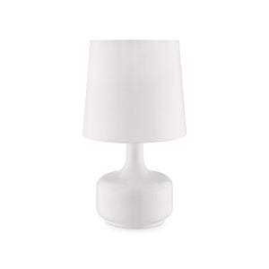 17.25H Cheru White Table Touch Lamp
