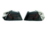 OLM Evolution Tail Lights (Smoked Lens, Black Base, Red Bar) - 2015-2021 WRX / STI