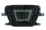 OLM V2 F1 Style Multifunction 4th Brake Light (Smoke Lens, Black Base, White Bar) - 2020+ Supra
