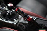 OLM Signature Series Ebrake Handle (Black Carbon w/Red) - 2015-2021 WRX & STI / 2013-2022 FR-S / BRZ / 86 / 2014-2018 Forester / 2013+ *Crosstrek