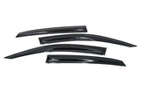 OLM MG Style Rain Guards - 16-21 Honda Civic 5D Hatch