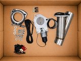 OPEN BOX 4.00" STAINLESS STEEL EXHAUST CUTOUT- SINGLE - WELD-IN