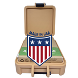 Tactical Hard Travel Soap Case for Natural Soap Bars – Compatible with Dr. Squatch® Soap
