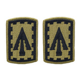 Army 108th Air Defense Artillery OCP Patch w/ Hook Fastener (pair)