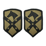 Army 15th Sustainment Brigade OCP Patch w/ Hook Fastener (pair)