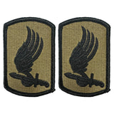 Army 173rd Airborne OCP Patch with Hook Fastener (pair)