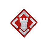 Army 20th Engineer Brigade SEW ON AGSU Color Patch (each)
