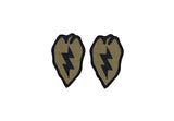 Army 25th Infantry Division OCP Patch with Hook Fastener (pair)