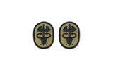 Army Medical Command Health Service OCP Patch w/ Hook Fastener (pair)