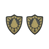Army Maine National Guard OCP Patch with Hook Fastener (pair)