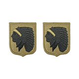 Army Oklahoma National Guard OCP Patch with Hook Fastener (pair)