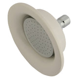 Kingston Brass P60C Victorian Sunflower Showerhead, Polished Chrome