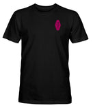 Las Vegas Lights Comic Book Cotton T-Shirt - Black