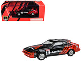 1984 Toyota Celica Supra #37 ADVAN Black and Red 1/64 Diecast Model Car by Paragon Models