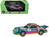 1975 Porsche 911 Carrera RSR 3.0 #5 Kremer Racing Vaillant Green with Stripes 1/64 Diecast Model Car by Paragon Models