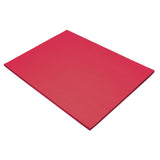 Construction Paper, Scarlet, 18 x 24, 50 Sheets