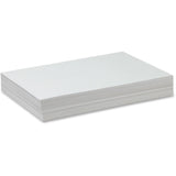 Pacon Drawing Paper 500 Sheets Plain 12 x 18 White Paper Standard Weight 500 / Ream