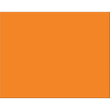 6-Ply Railroad Board, Orange, 22 x 28, 25 Sheets