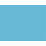 6-Ply Railroad Board, Light Blue, 22 x 28, 25 Sheets