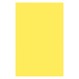 Plastic Art Sheets, Yellow, 11 x 17, 8 Sheets
