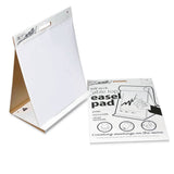 Table Top Easel Pad, Self-Adhesive, White, 20 x 23, 25 Sheets