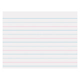 Sulphite Handwriting Paper, Dotted Midline, Grades Pre-K & K, 1-1/8 x 9/16 x 9/16 Ruled Long, 10-1/2 x 8, 500 Sheets