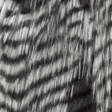 Plutus Porcupine Grey And Silver Faux Fur Luxury Throw Throw 36W X 60L
