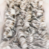 Plutus Tibet Faux Fox Handmade Luxury Throw Throw 36W X 60L