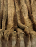 Plutus Sheared Faux Chinchilla Luxury Throw Throw 36W X 60L
