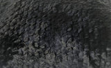 Plutus Black Mink Faux Fur Luxury Throw Throw 36W X 60L