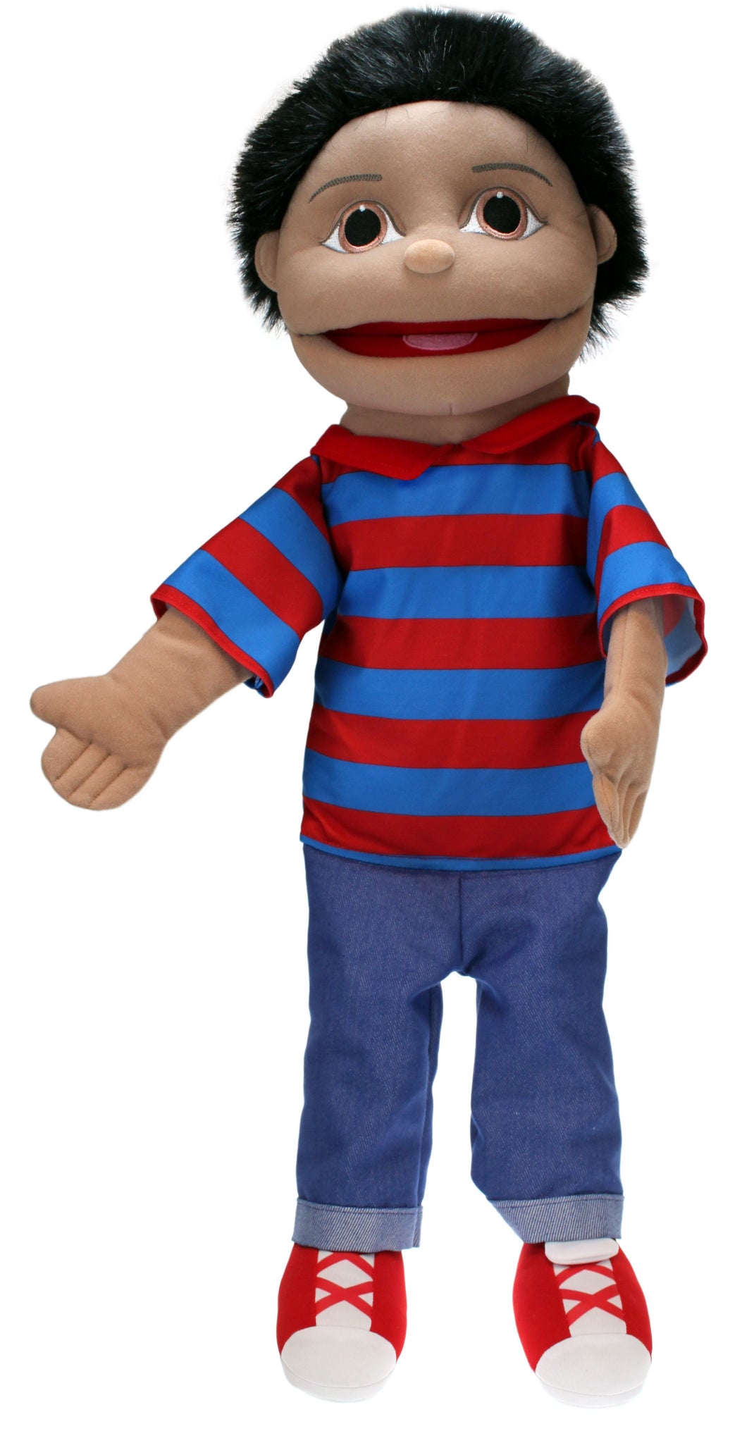 People Puppet Buddies: Medium Boy (Olive Skin Tone)