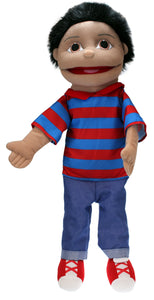 People Puppet Buddies: Medium Boy (Olive Skin Tone)