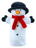 Long-Sleeved Glove Puppets: Snowman