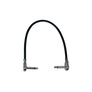1' Patch Cable W/ Pancake Connectors (Black)
