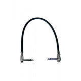 1' Patch Cable W/ Pancake Connectors (Black)