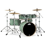 Concept Maple Satin Seafoam Cr Hw 7Pc