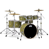 Concept Maple Satin Olive Cr Hw 7Pc