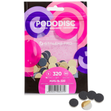 STALEKS Pro S Pododisc Disposable Files Soft Base for Pedicure Disc 15mm (50 Pcs) PDFS-15