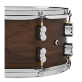 Ltd Maple Walnut Snare, Natural Satin