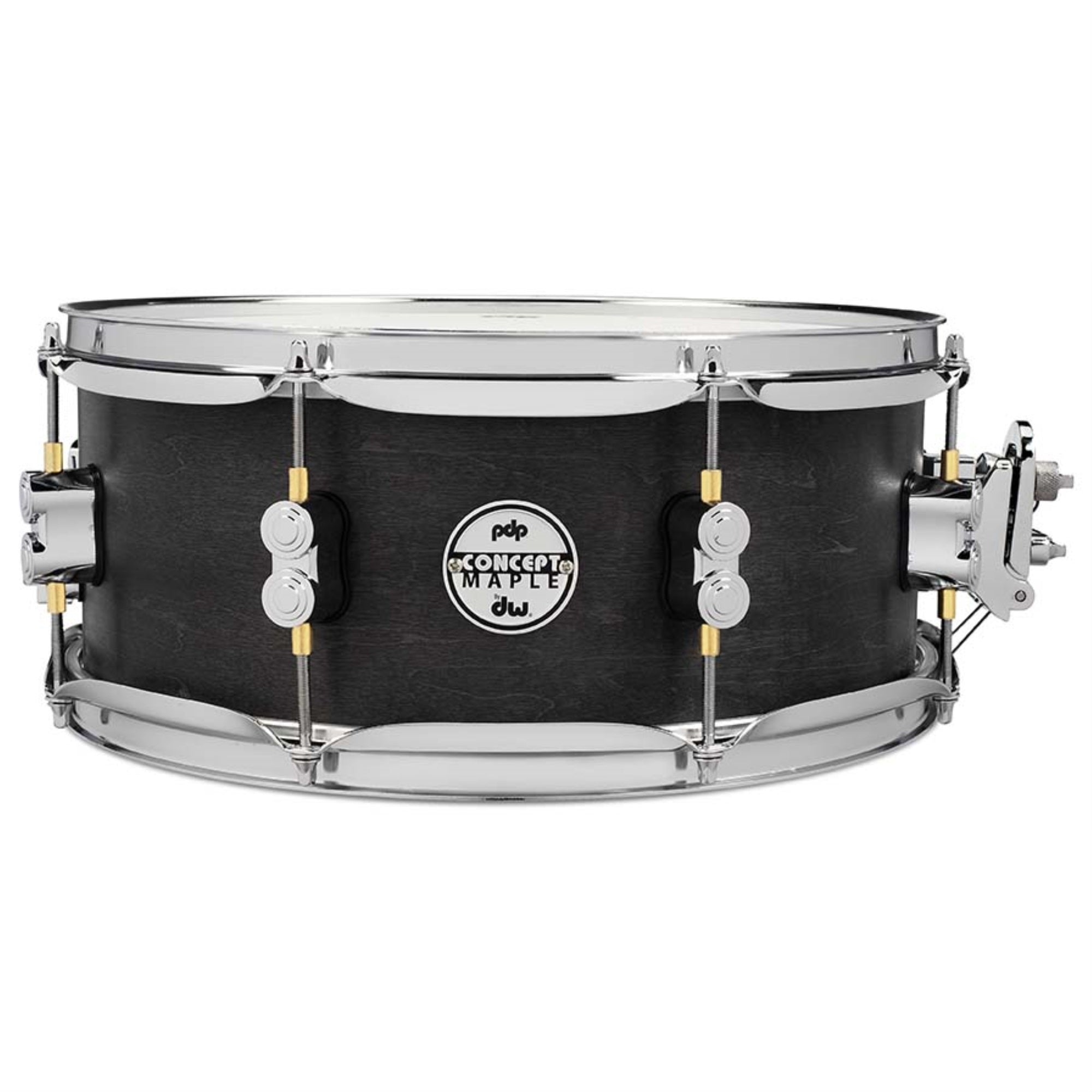 Concept Snare 5.5X13, Black Wax, Cr Hw