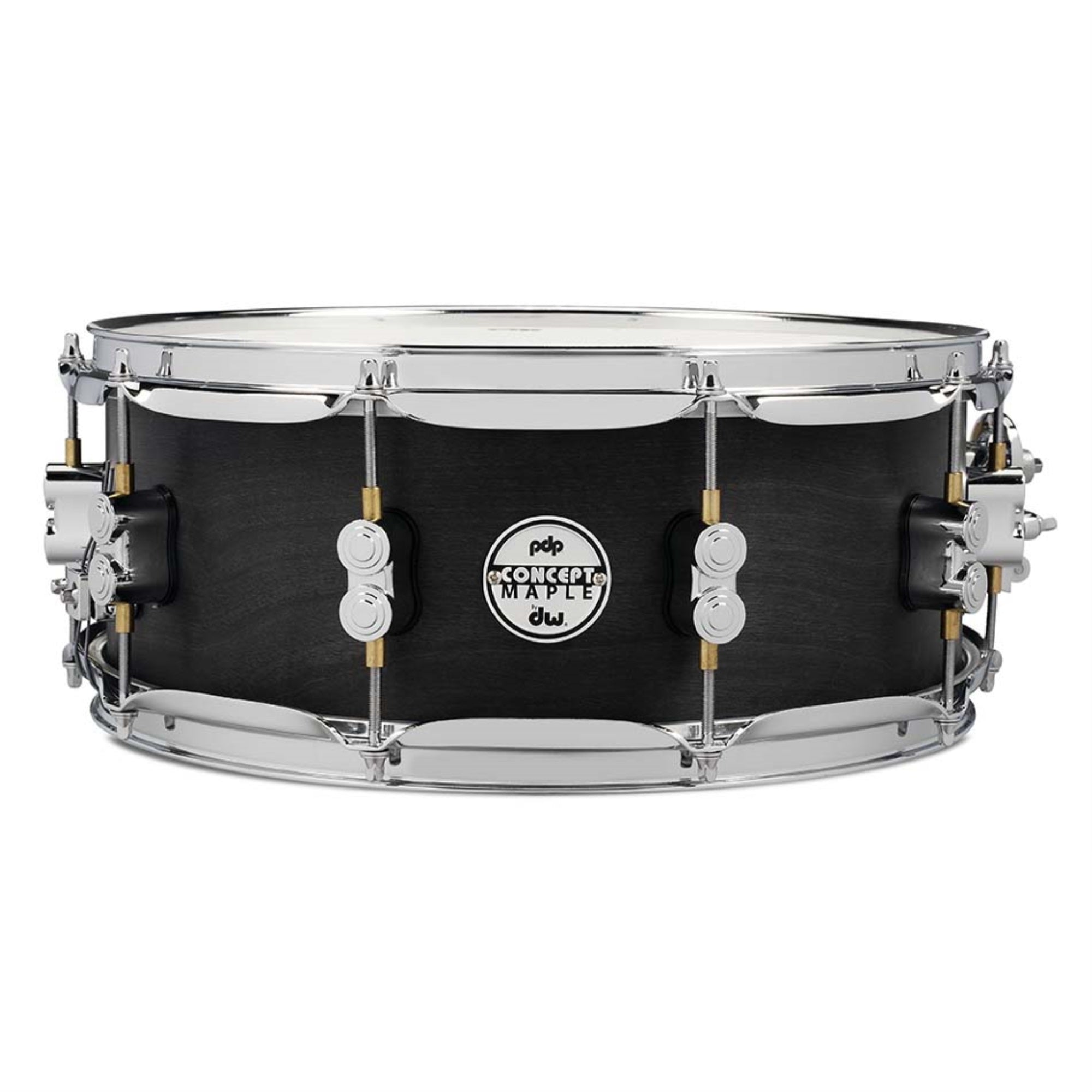 Concept Snare 5.5X14, Black Wax, Cr Hw